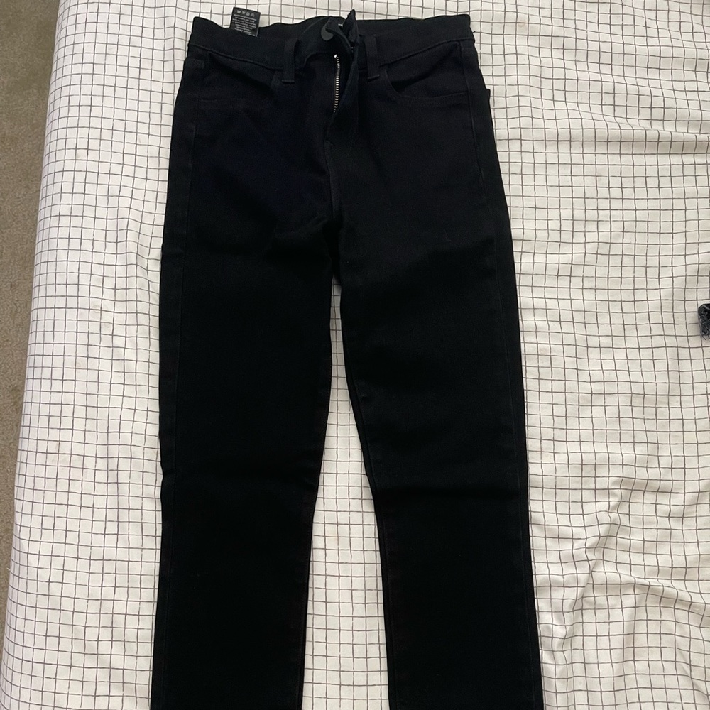 J Brand super black skinny high rise  jeans 25/32